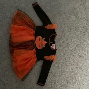 Little lass size 18 mos  Halloween unicorn pumpkin costume